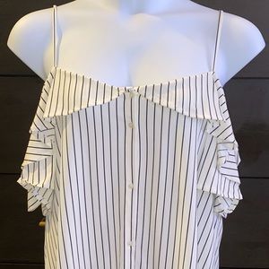 Banana Republic pin stripe blouse